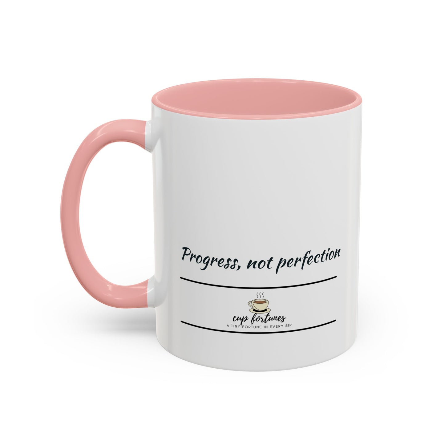 Coffee Mug – “Progress, not perfection”