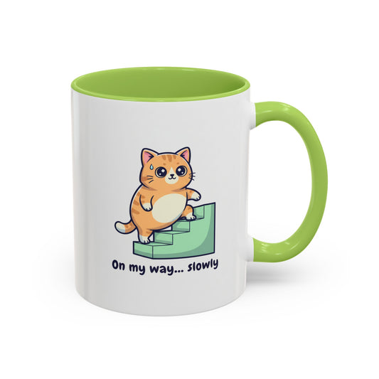 Coffee Mug – “One step at a time is still progress”