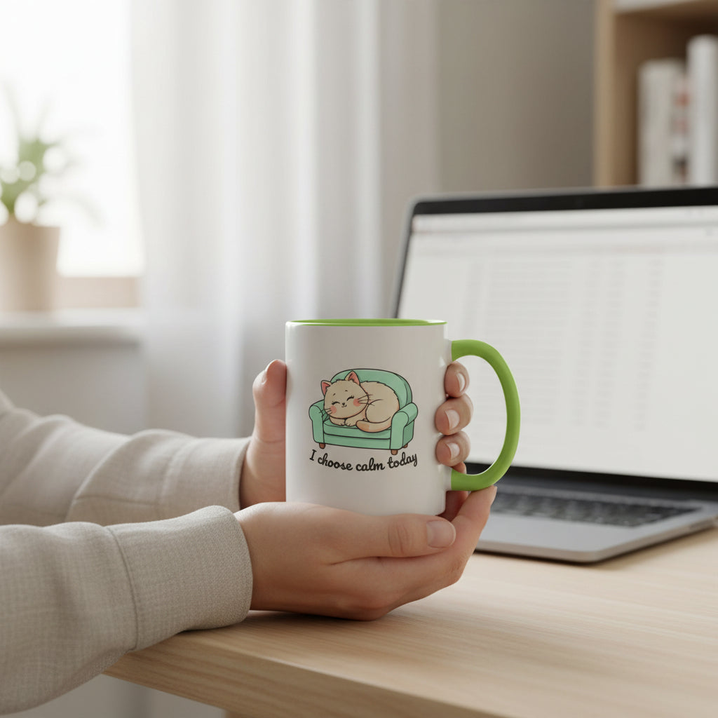 Coffee Mug – “Peace is a daily practice”