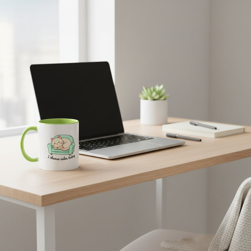 Coffee Mug – “Peace is a daily practice”