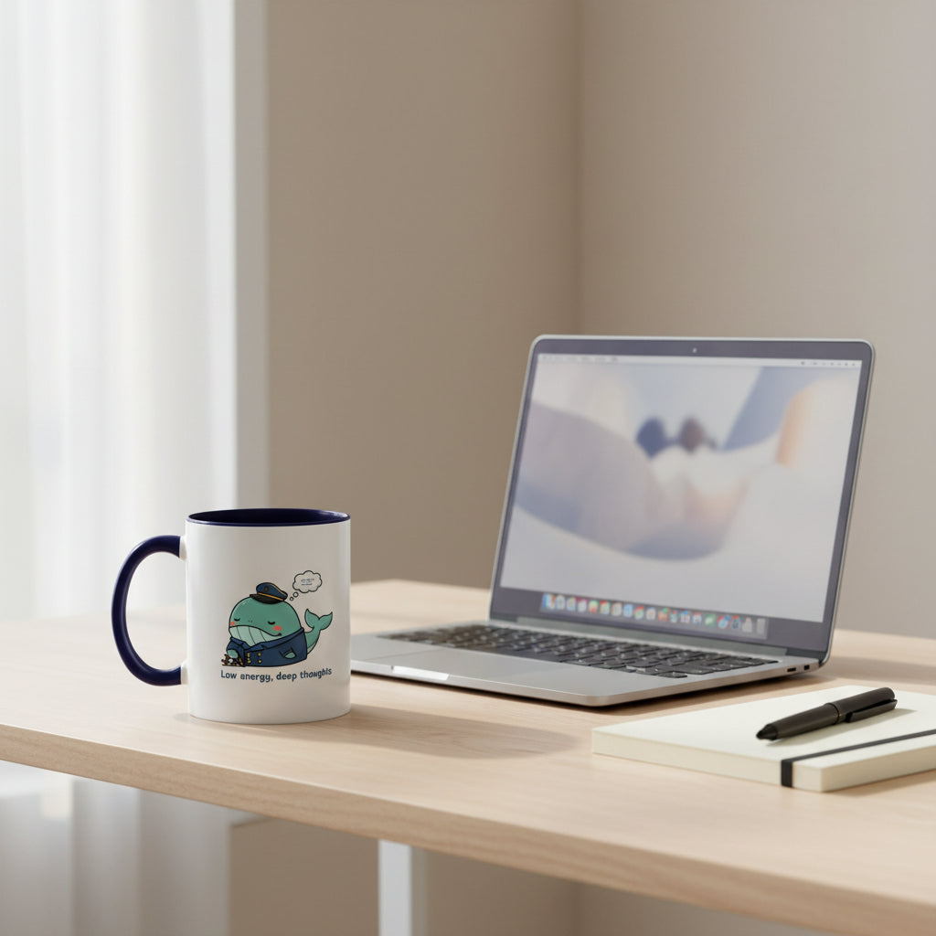 Coffee Mug – “Even the ocean rests. So can you”
