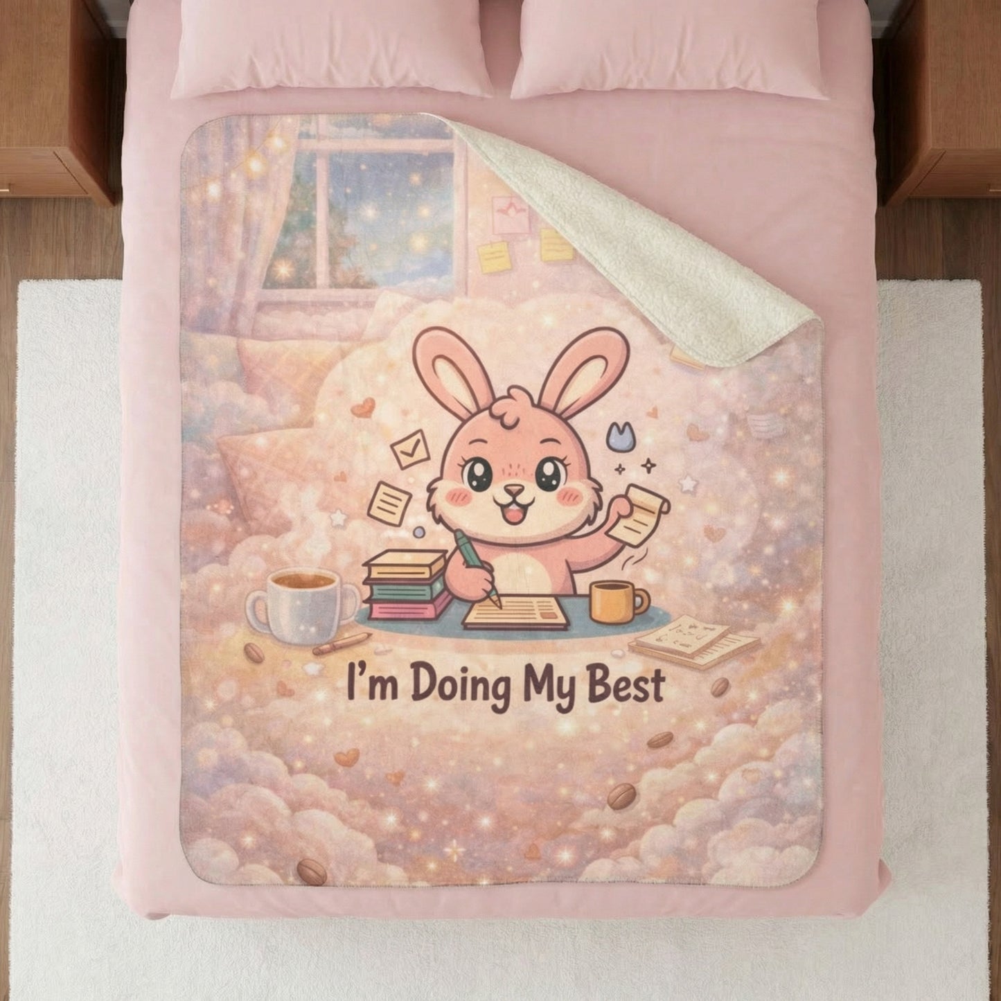 I’m Doing My Best – Cute Cozy Blanket