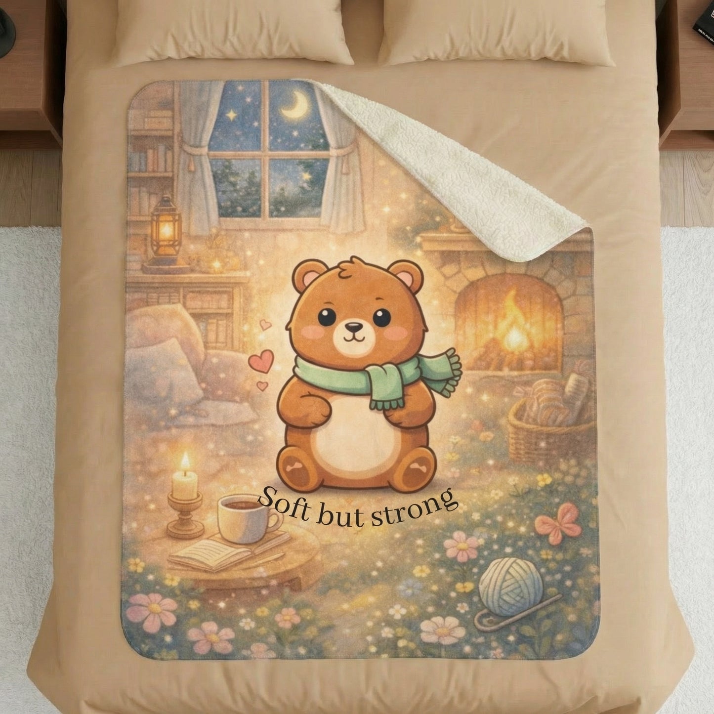 Soft but Strong – Cute Cozy Blanket