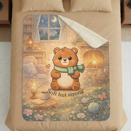 Soft but Strong – Cute Cozy Blanket