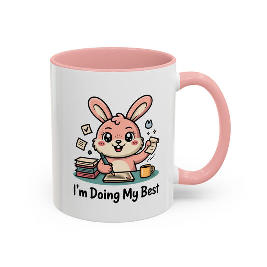 Coffee Mug – “Progress, not perfection”